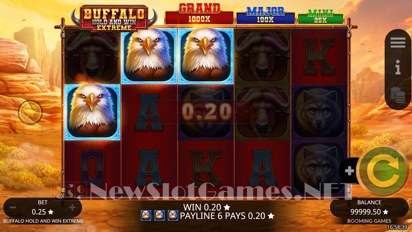 Buffalo Hold and Win Extreme 10,000 Slot Slot Image in Demo - pic. 3