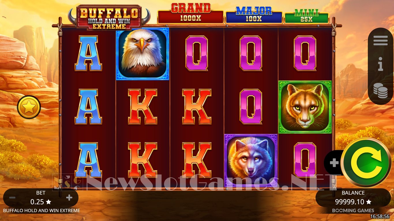 Buffalo Hold and Win Extreme 10,000 Slot Slot Image in Demo - pic. 8