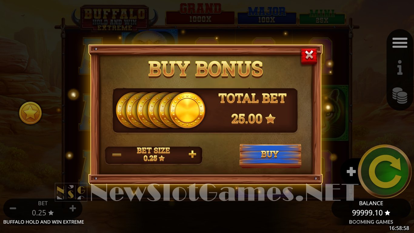 Buffalo Hold and Win Extreme 10,000 Slot Slot Image in Demo - pic. 9