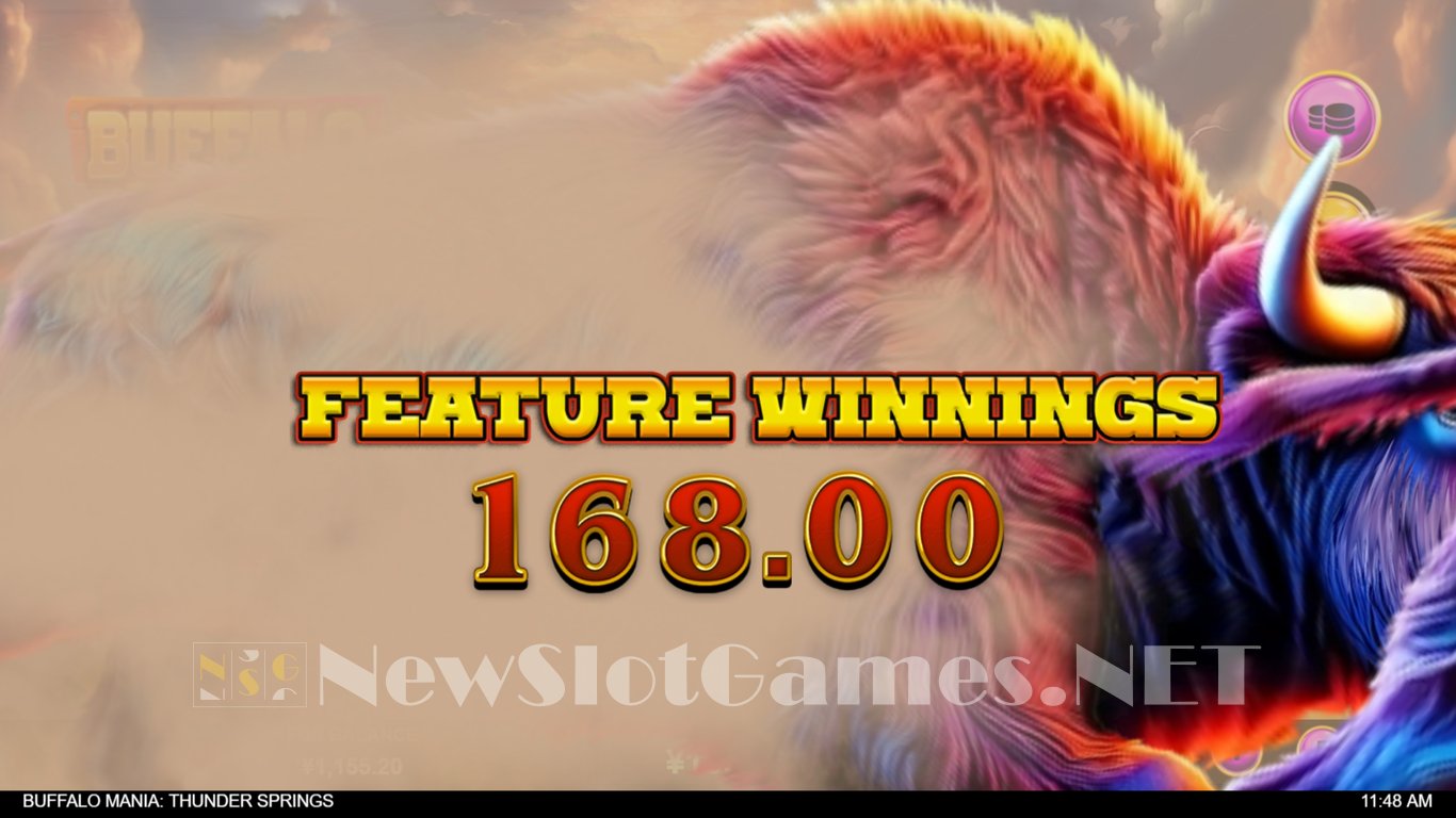 Buffalo Mania Thunder Springs Slot Slot Image in Demo - pic. 8