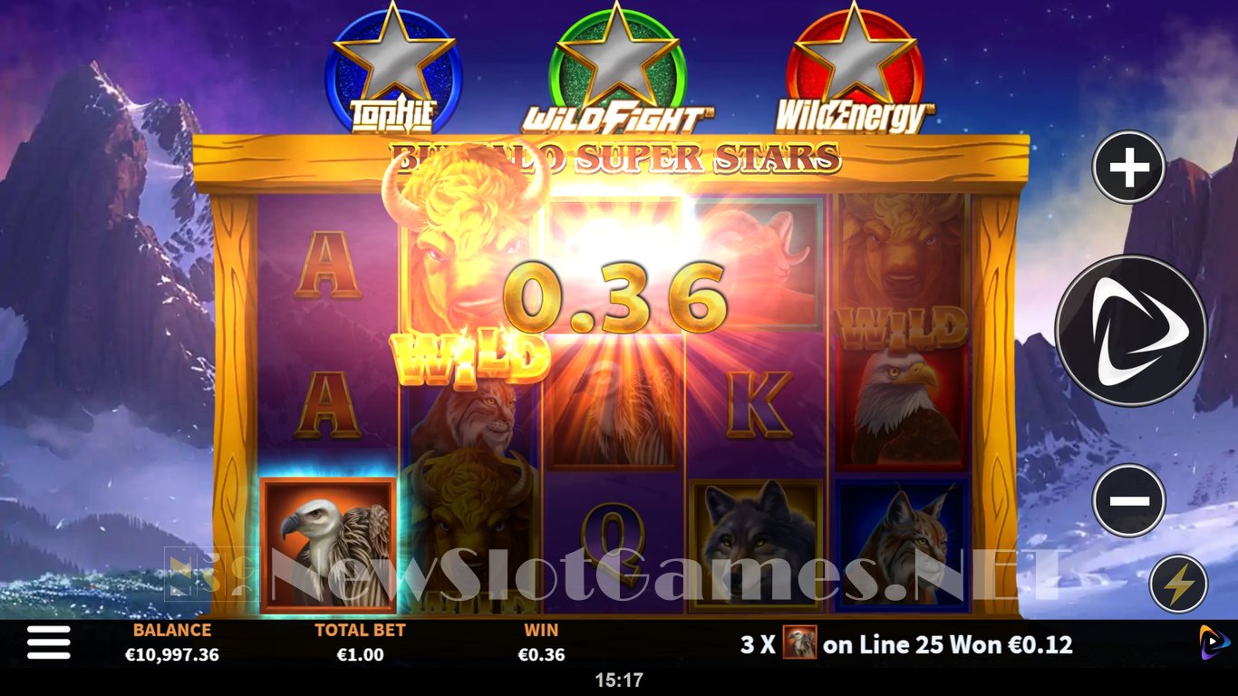Buffalo Super Stars Slot Slot Image in Demo - pic. 4