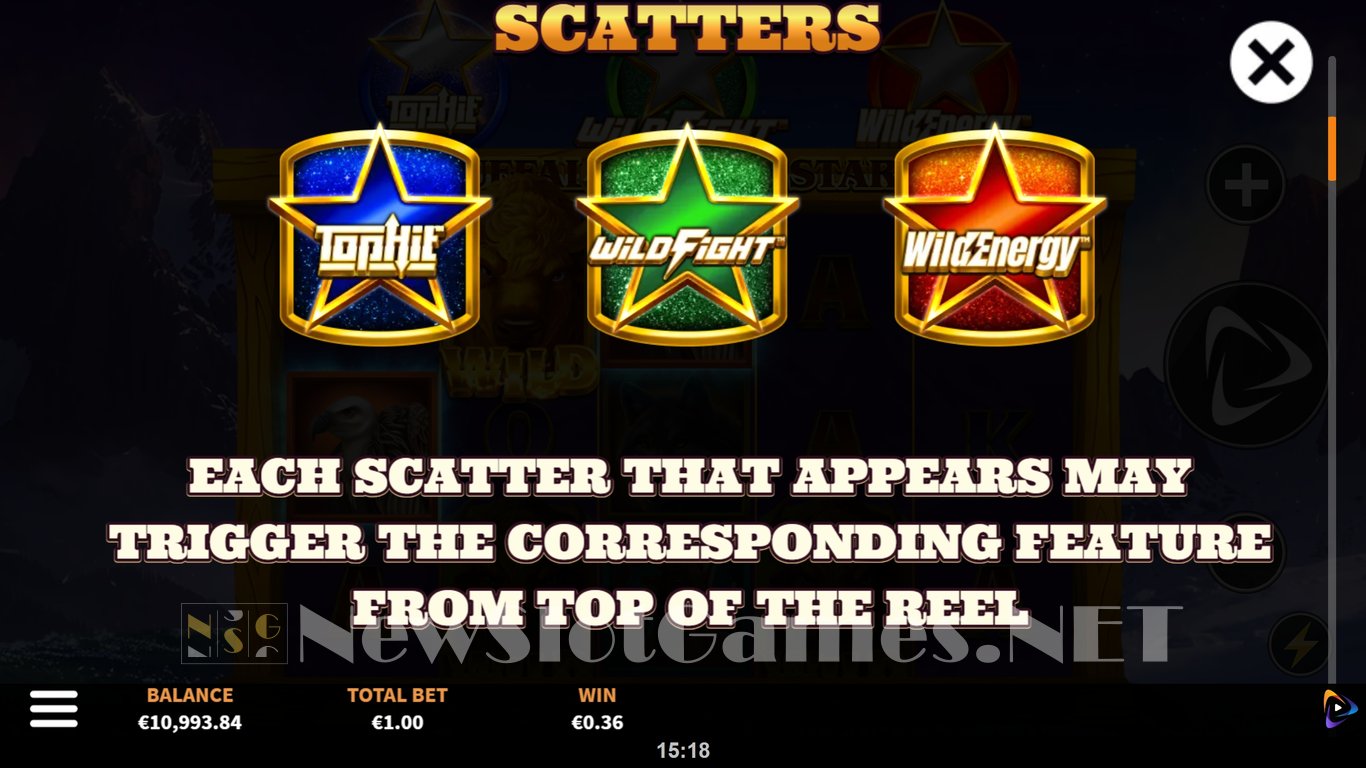 Buffalo Super Stars Slot Slot Image in Demo - pic. 7