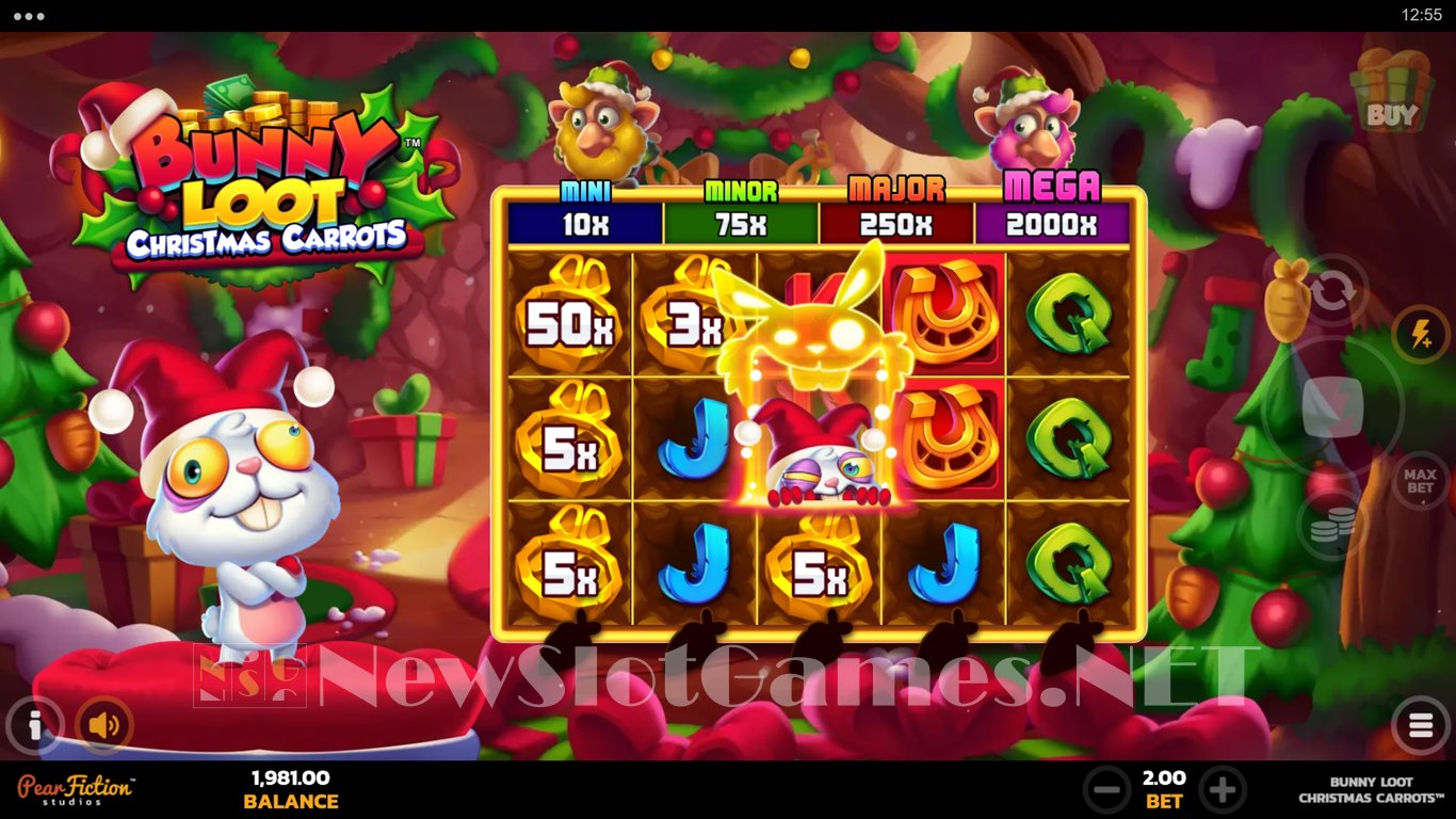 Bunny Loot Christmas Carrots Slot Slot Image in Demo - pic. 2