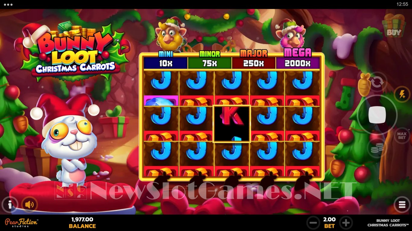 Bunny Loot Christmas Carrots Slot Slot Image in Demo - pic. 3