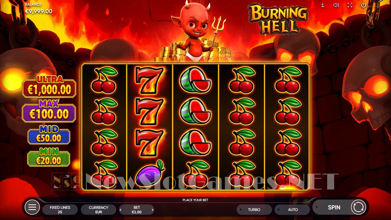 Burning Hell Slot Demo Image