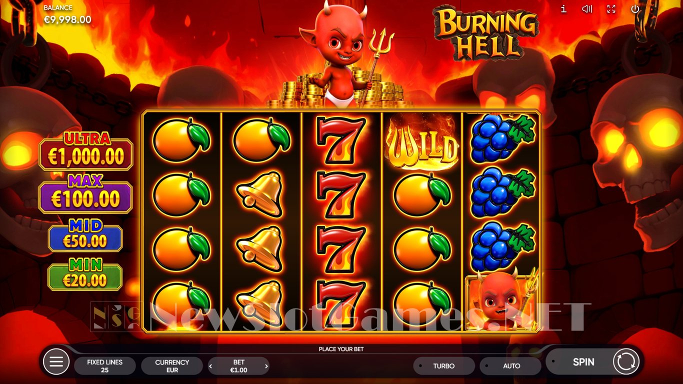 Burning Hell Slot Slot Image in Demo - pic. 2