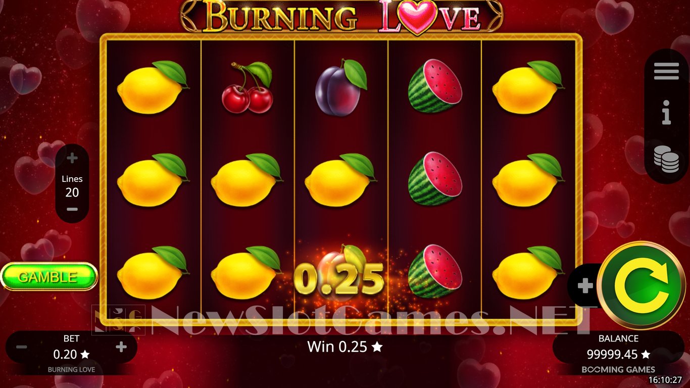 Burning Love Slot Slot Image in Demo - pic. 4