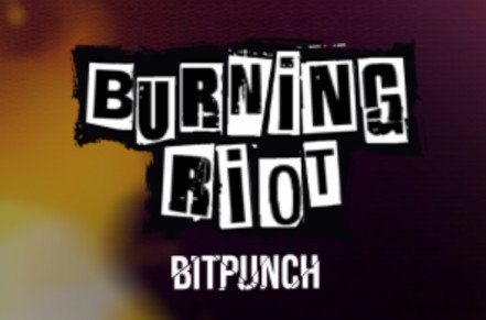 Burning Riot Slot Logo