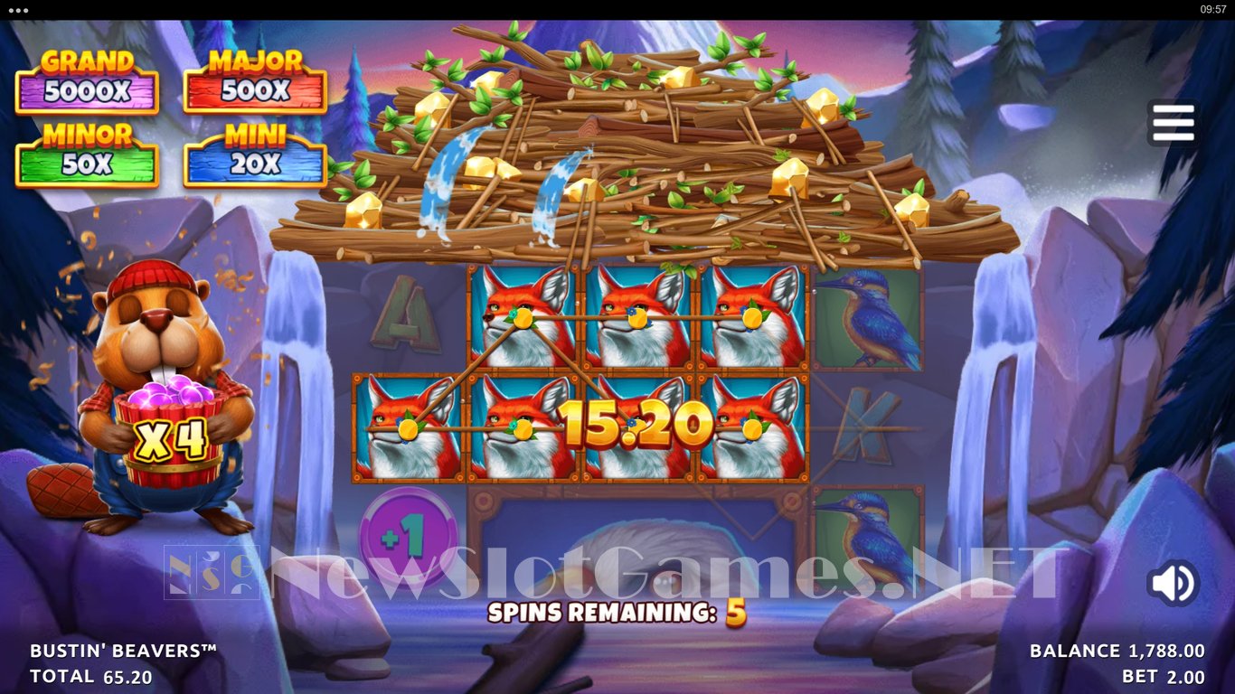 Bustin Beavers Slot Slot Image in Demo - pic. 11