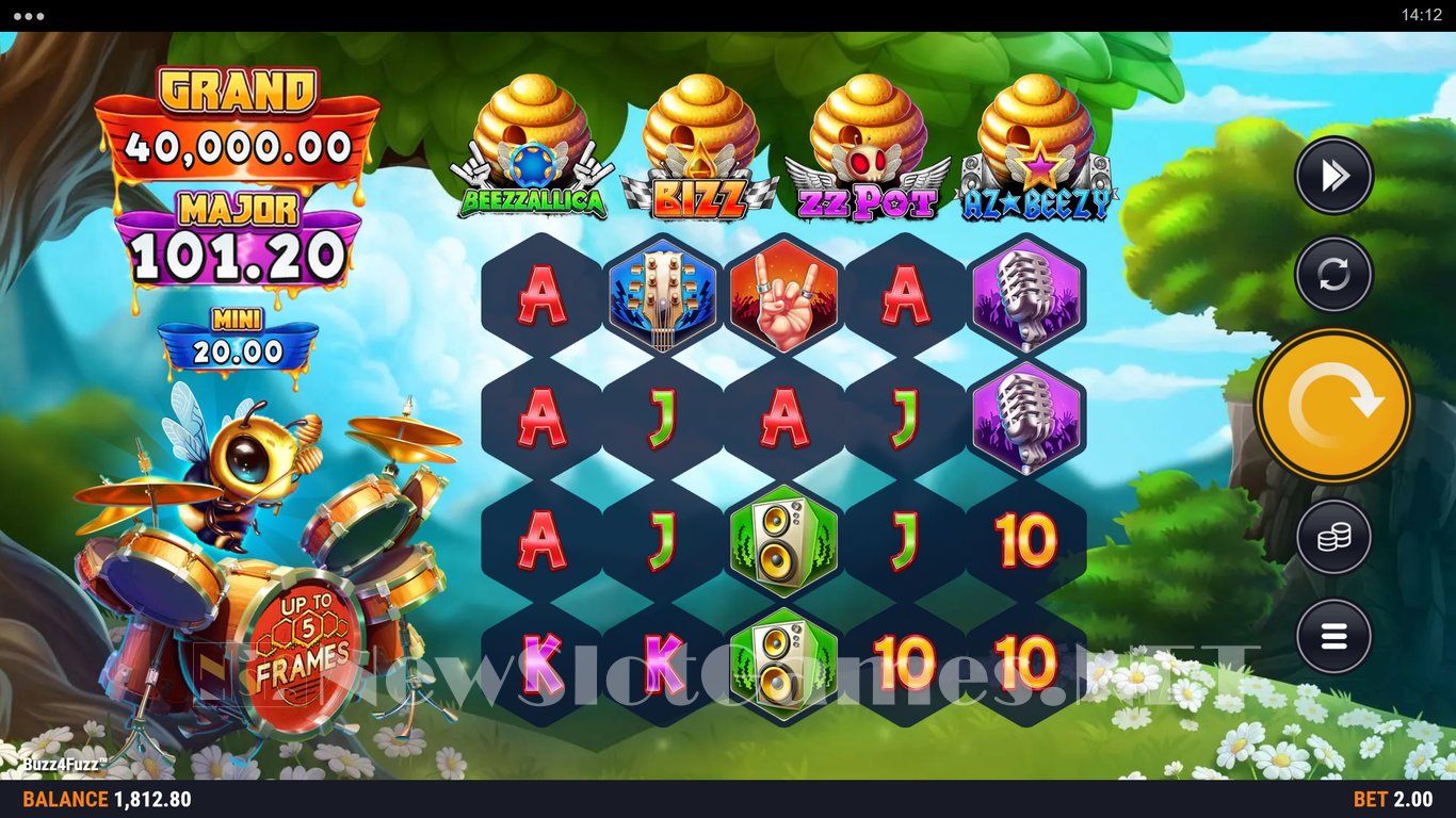 Buzz4Fuzz Slot Demo Image