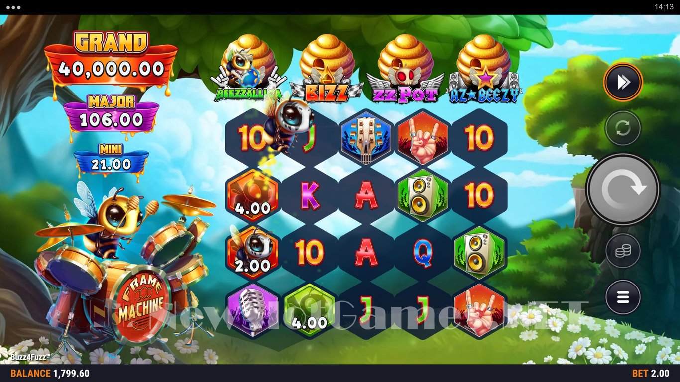 Buzz4Fuzz Slot Slot Image in Demo - pic. 4