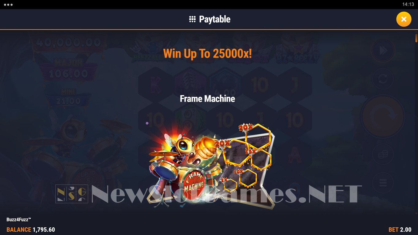 Buzz4Fuzz Slot Slot Image in Demo - pic. 6