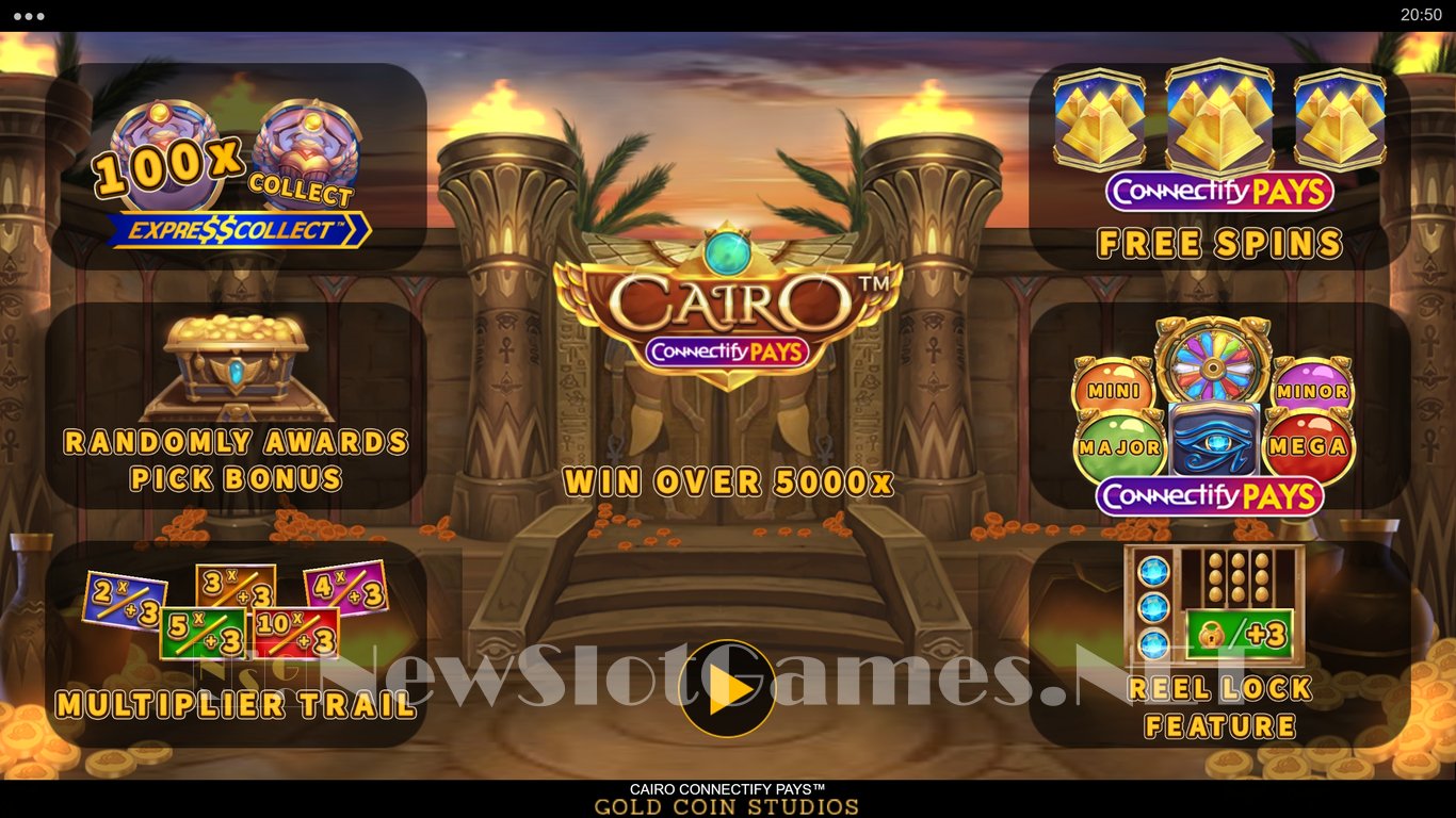 Cairo Connectify Pays Slot Demo Image