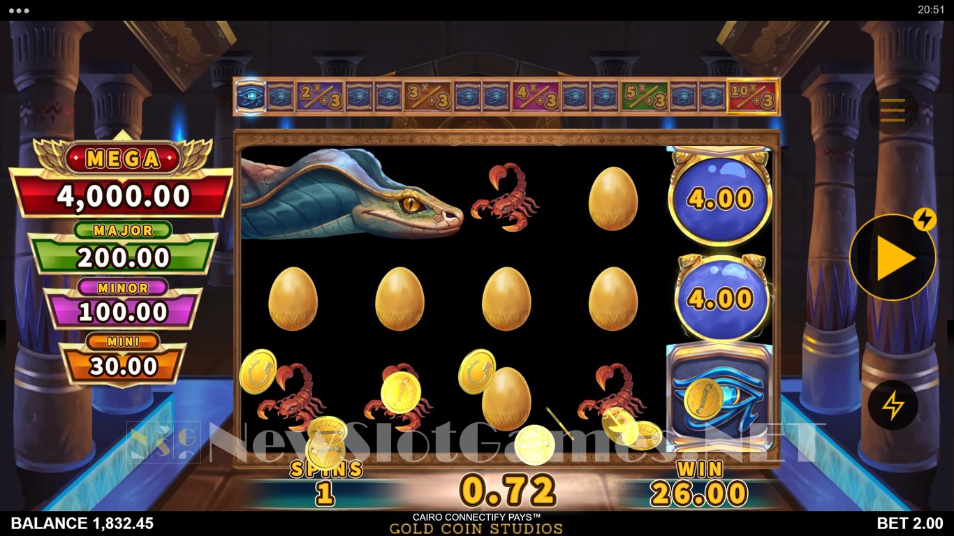 Cairo Connectify Pays Slot Slot Image in Demo - pic. 10