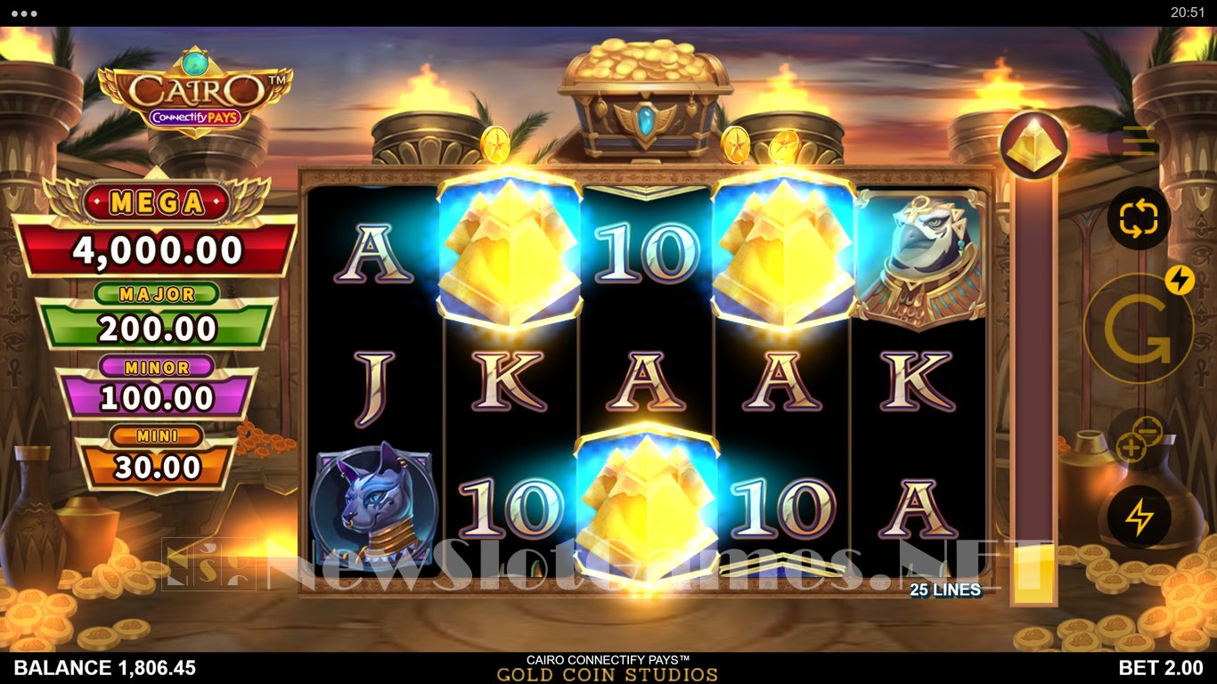Cairo Connectify Pays Slot Slot Image in Demo - pic. 6