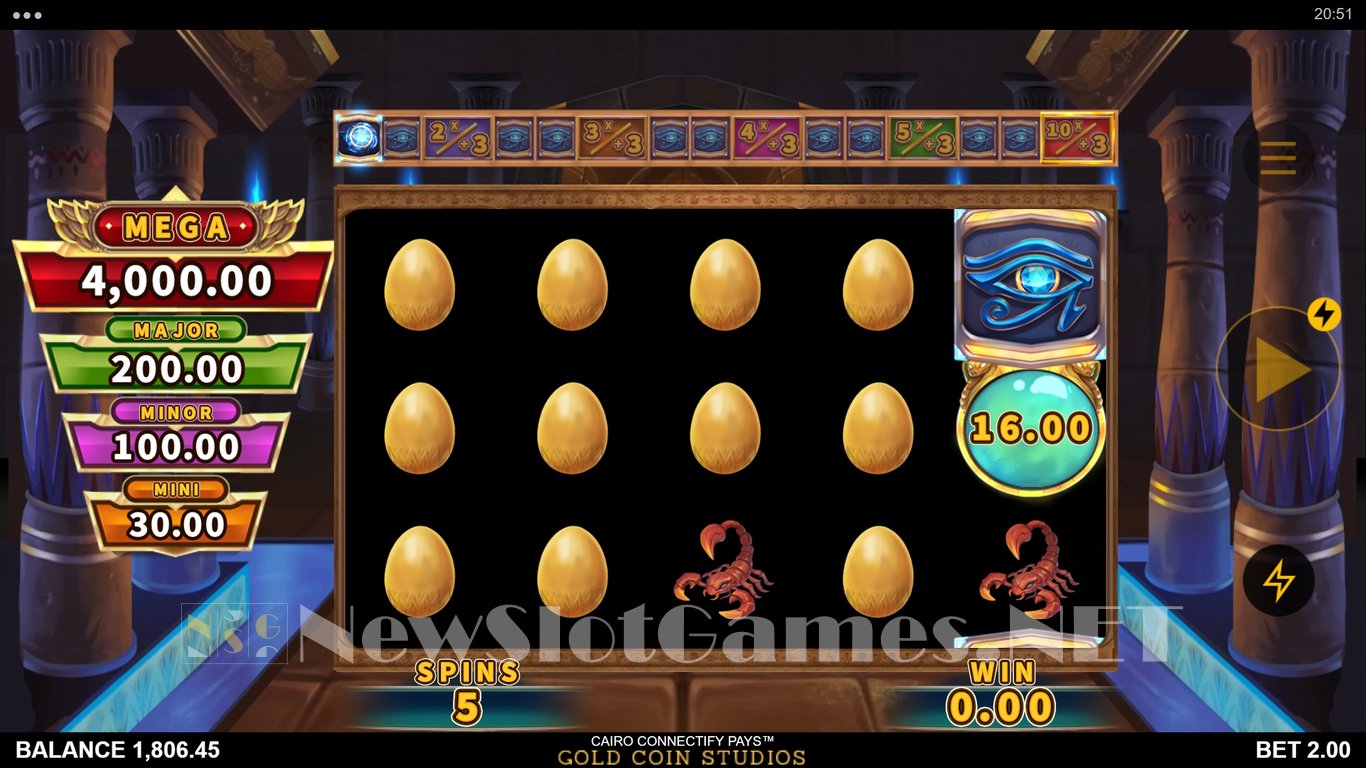 Cairo Connectify Pays Slot Slot Image in Demo - pic. 8