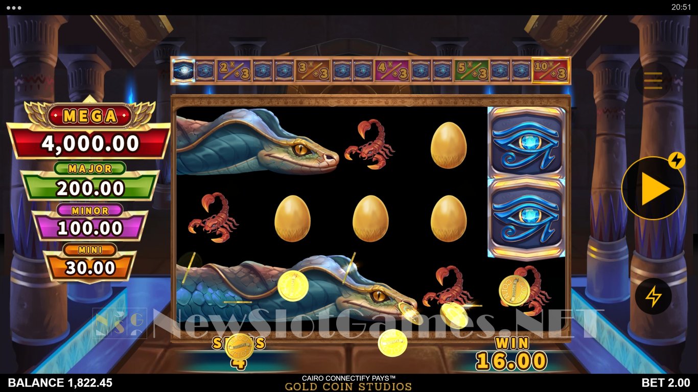 Cairo Connectify Pays Slot Slot Image in Demo - pic. 9