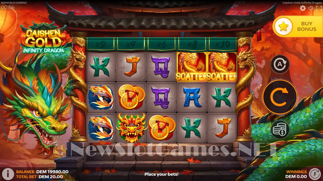 Caishen Gold Infinity Dragon Slot Demo Image