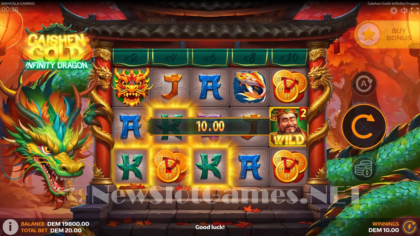 Caishen Gold Infinity Dragon Slot Slot Image in Demo - pic. 3