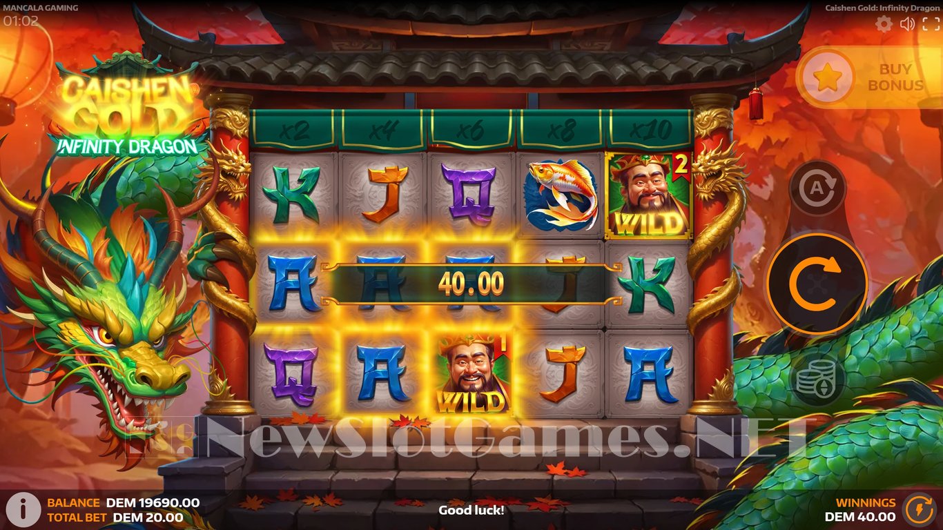 Caishen Gold Infinity Dragon Slot Slot Image in Demo - pic. 4