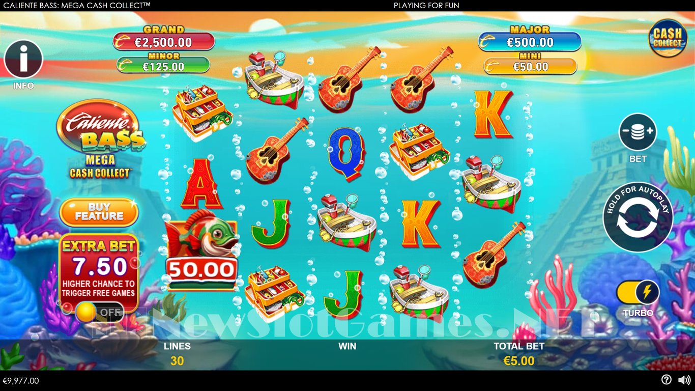 Caliente Bass Mega Cash Collect Slot Slot Image in Demo - pic. 3