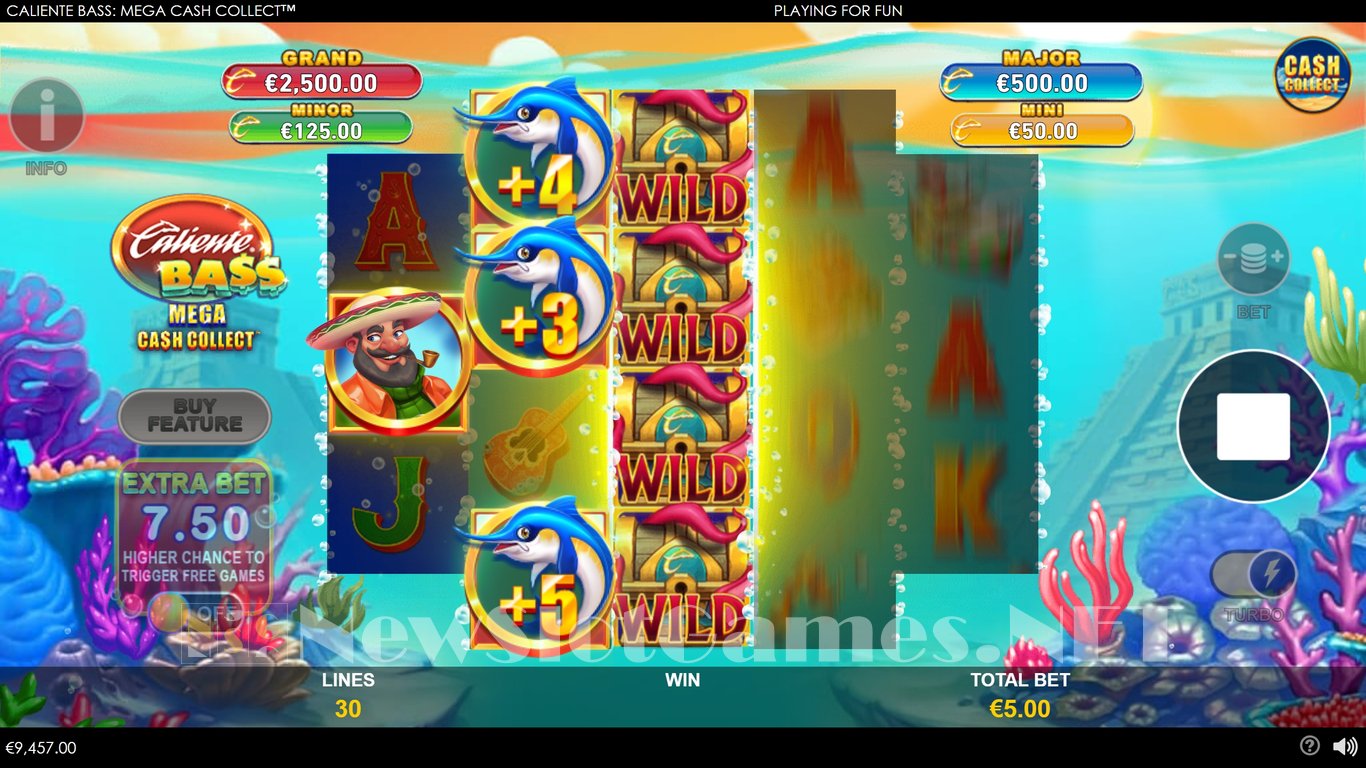 Caliente Bass Mega Cash Collect Slot Slot Image in Demo - pic. 5