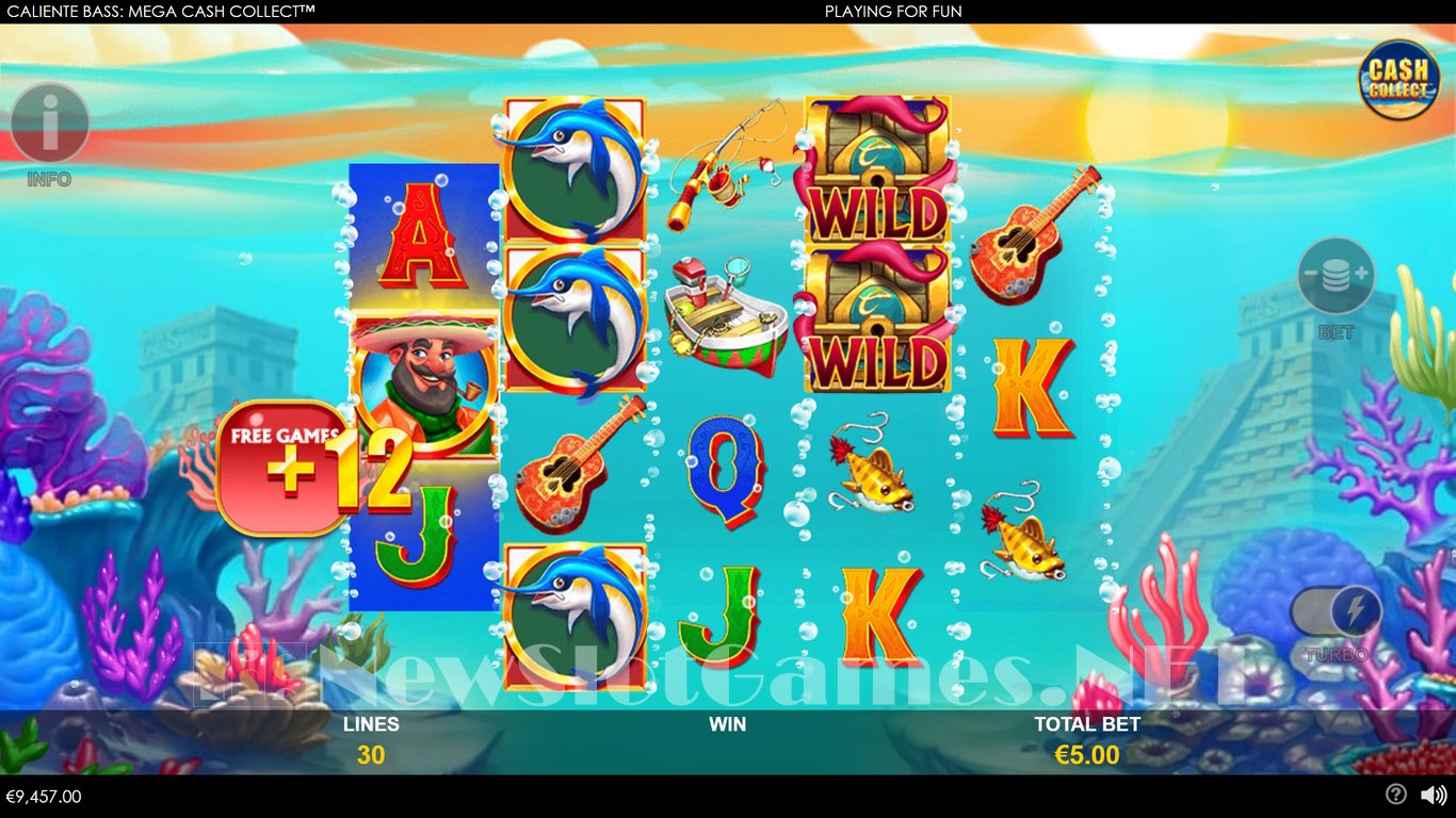 Caliente Bass Mega Cash Collect Slot Slot Image in Demo - pic. 6