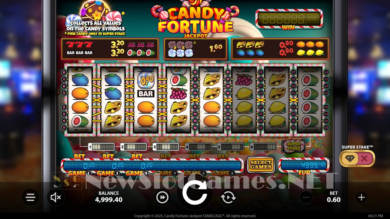 Candy Fortune Jackpot Slot Demo Image