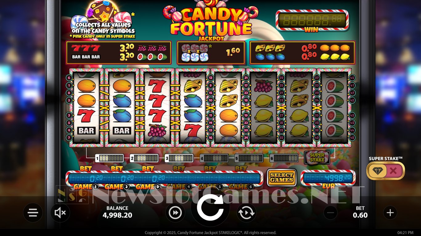 Candy Fortune Jackpot Slot Slot Image in Demo - pic. 3