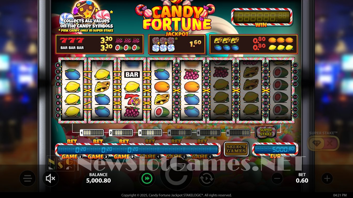 Candy Fortune Jackpot Slot Slot Image in Demo - pic. 4