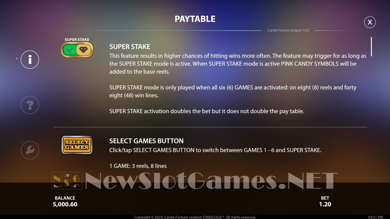 Candy Fortune Jackpot Slot Slot Image in Demo - pic. 6