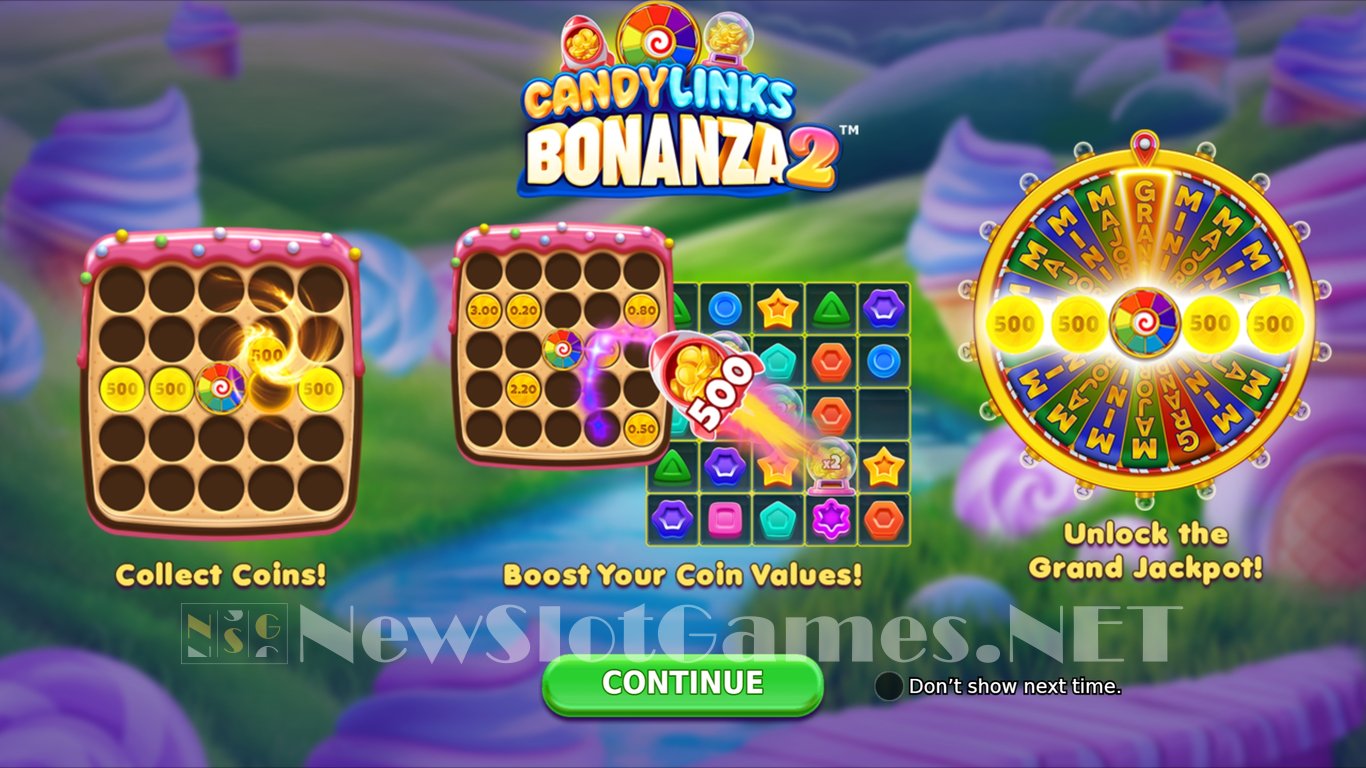 Candy Links Bonanza 2 Slot Demo Image