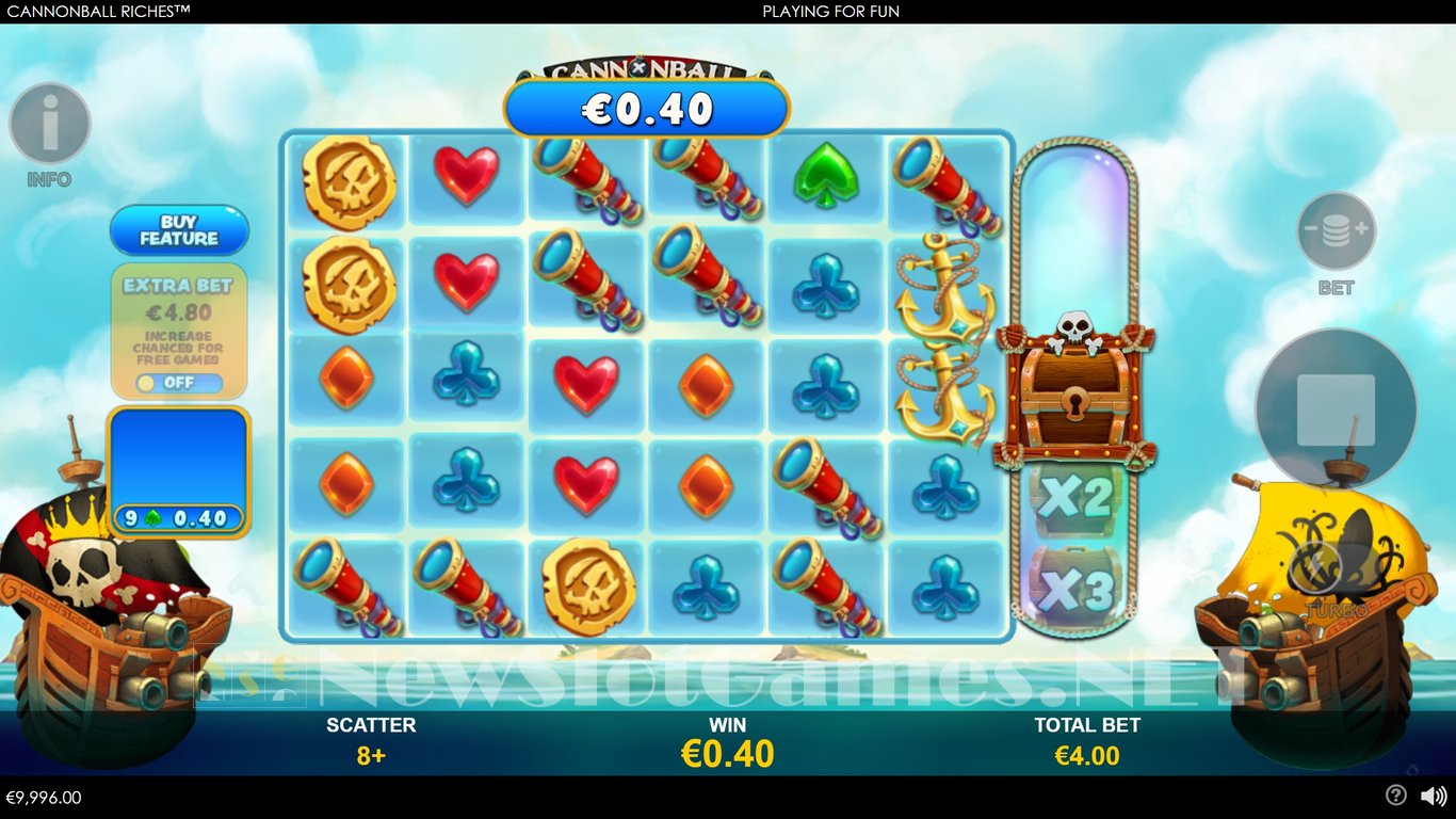 Cannonball Riches Slot Slot Image in Demo - pic. 2