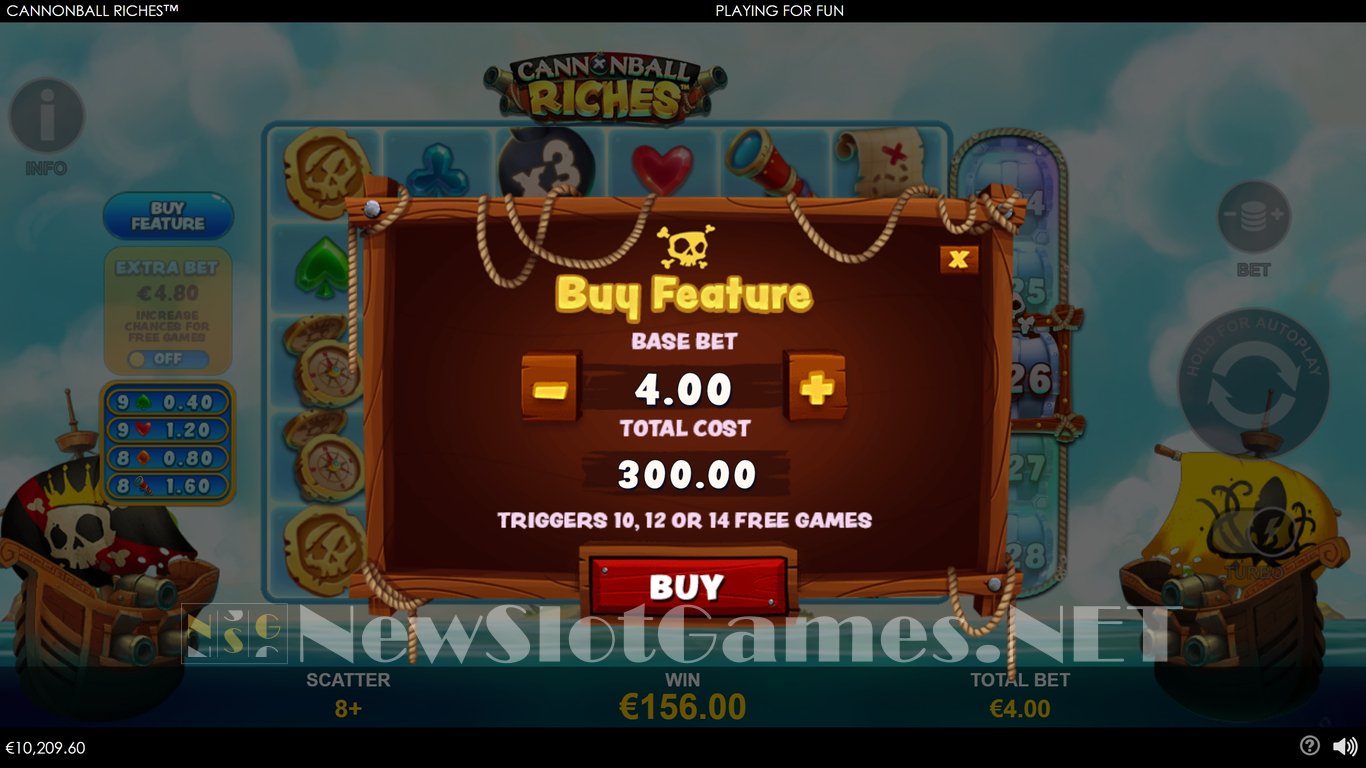 Cannonball Riches Slot Slot Image in Demo - pic. 7
