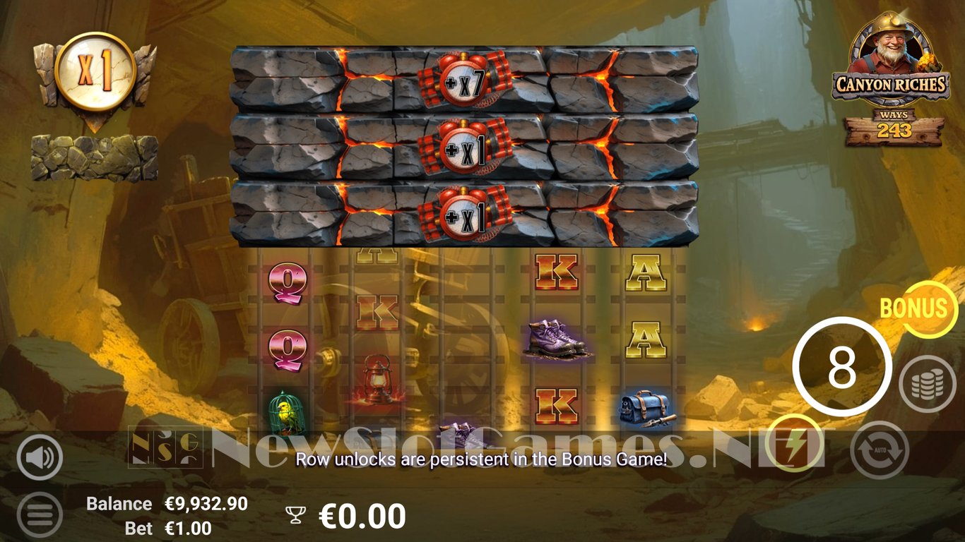 Canyon Riches Slot Slot Image in Demo - pic. 7