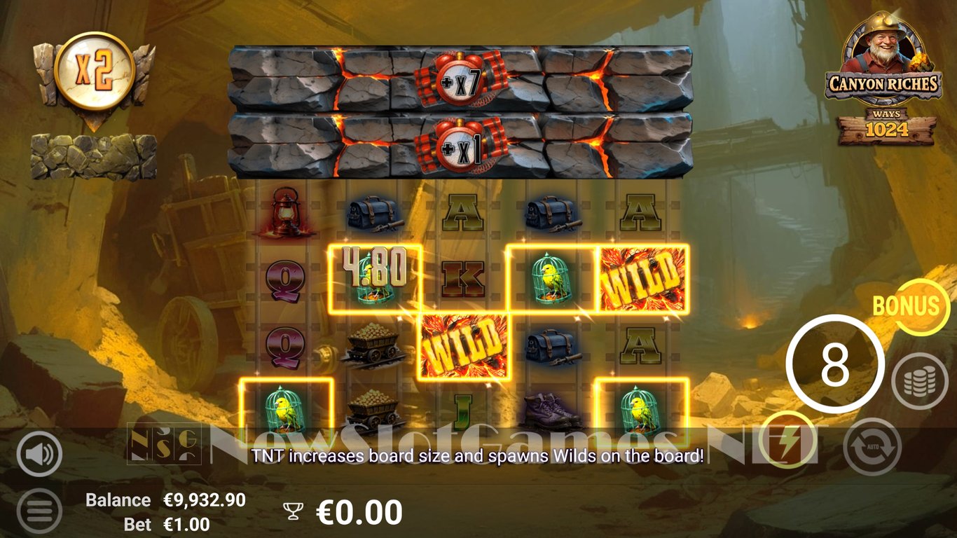 Canyon Riches Slot Slot Image in Demo - pic. 8