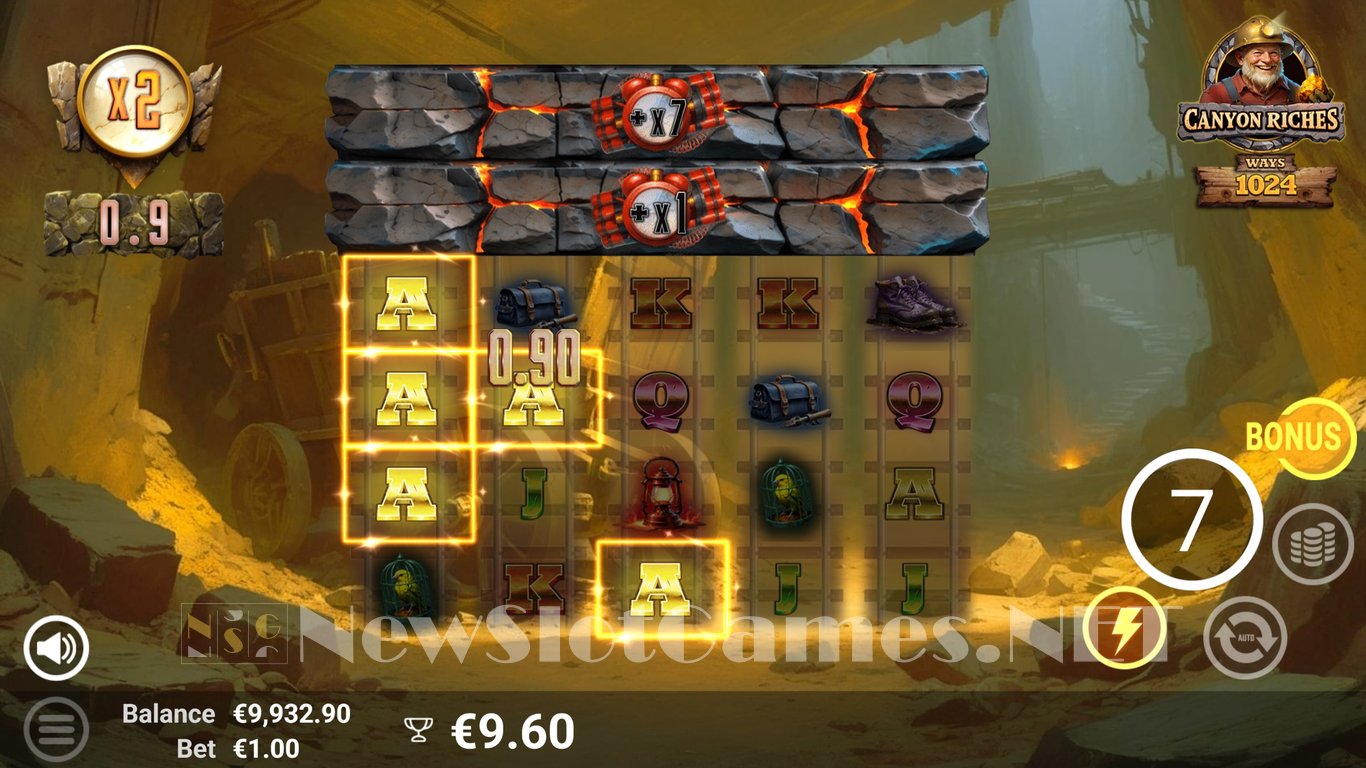 Canyon Riches Slot Slot Image in Demo - pic. 9
