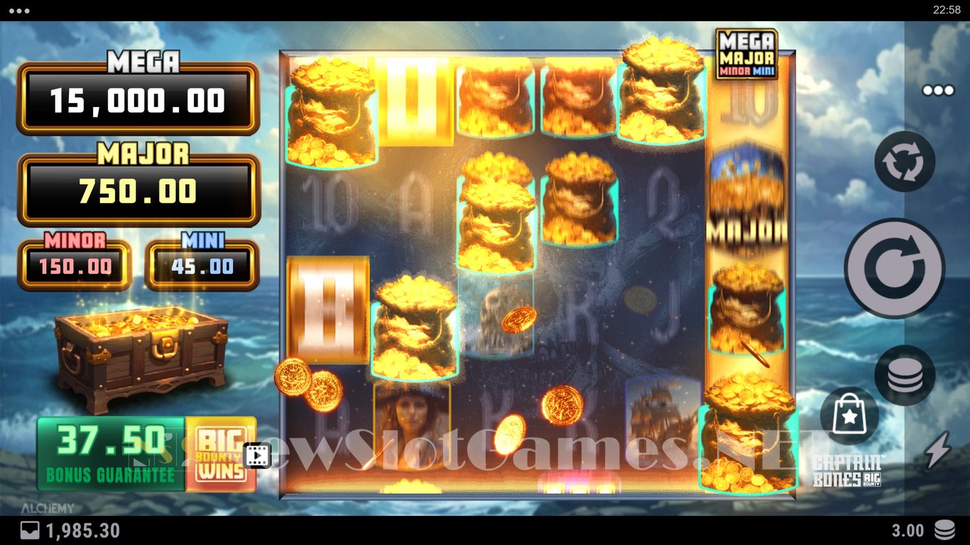Captain Bones Big Bounty Slot Slot Image in Demo - pic. 7