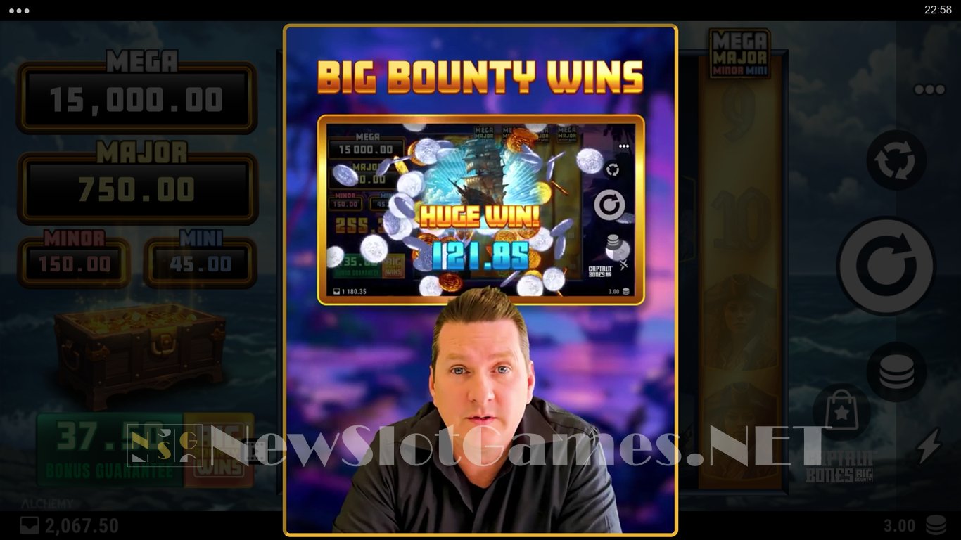 Captain Bones Big Bounty Slot Slot Image in Demo - pic. 9