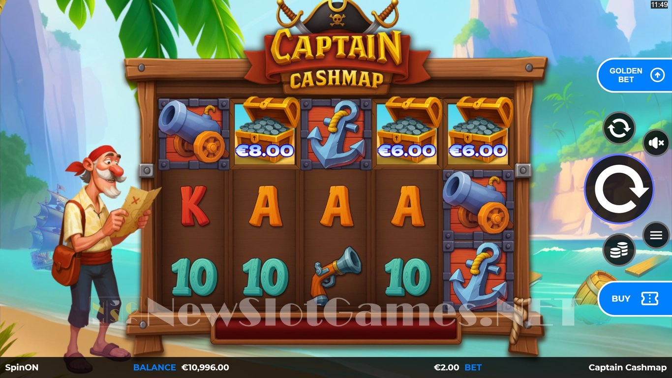 Captain Cashmap Slot Slot Image in Demo - pic. 2