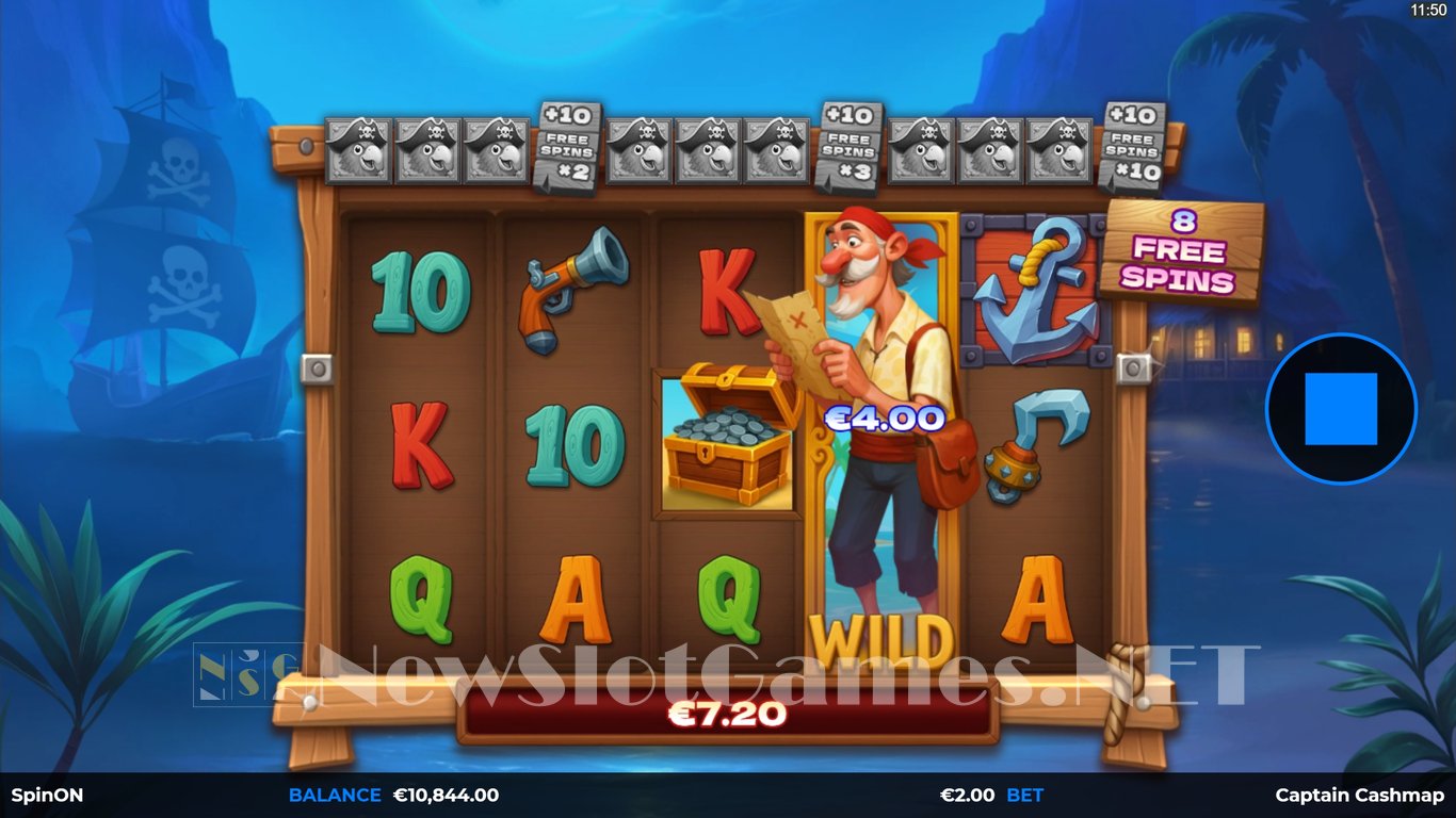 Captain Cashmap Slot Slot Image in Demo - pic. 4