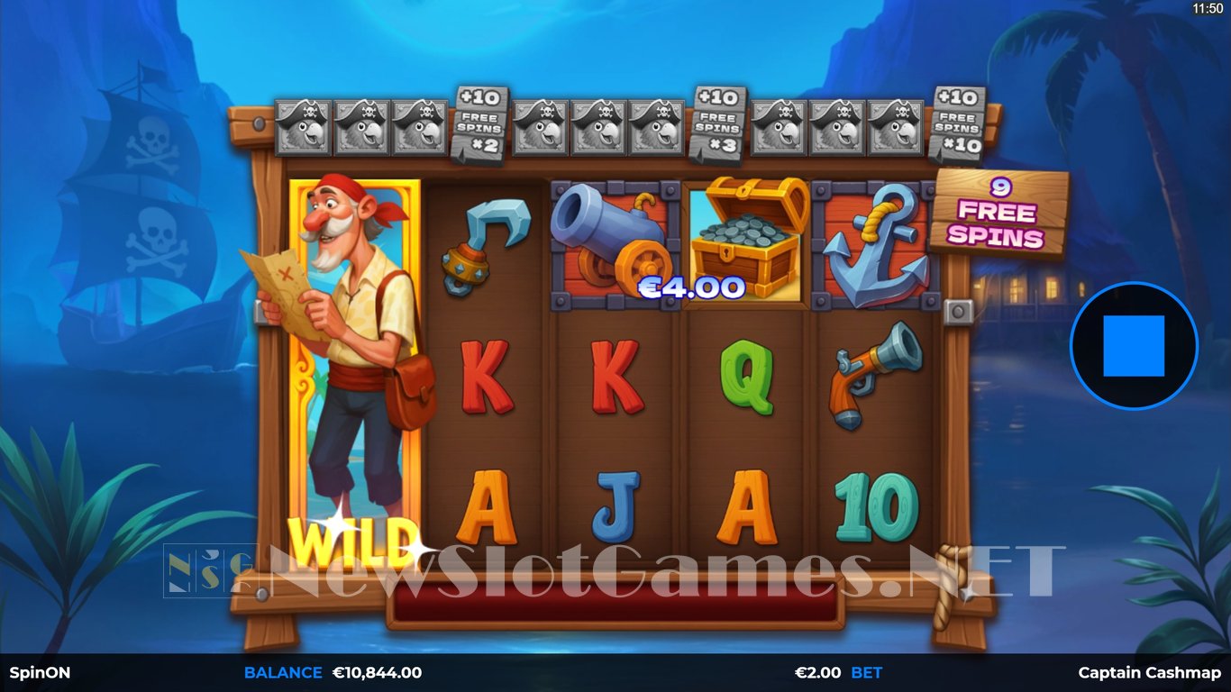 Captain Cashmap Slot Slot Image in Demo - pic. 5