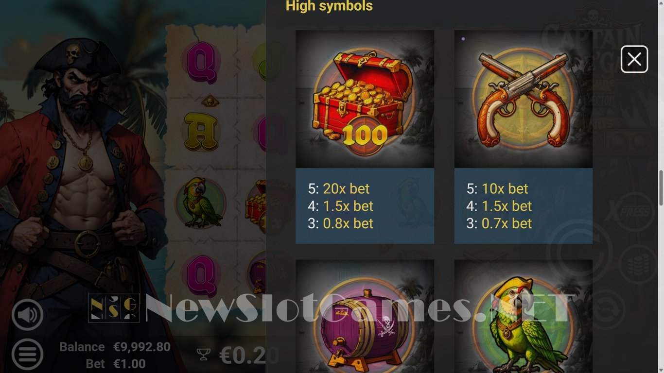 Captain Moregain Slot Slot Image in Demo - pic. 10