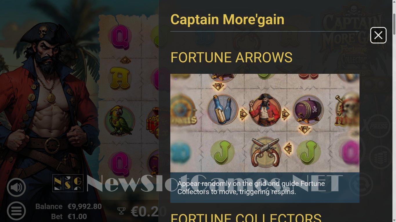 Captain Moregain Slot Slot Image in Demo - pic. 8