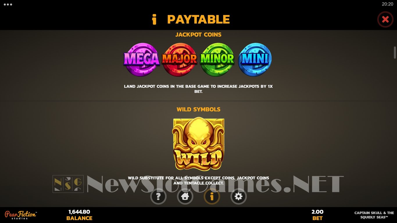 Captain Skull & the Squidly Seas Slot Slot Image in Demo - pic. 6