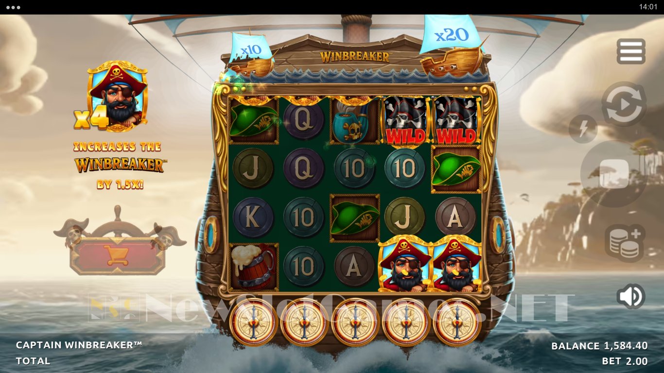 Captain Winbreaker Slot Demo Image