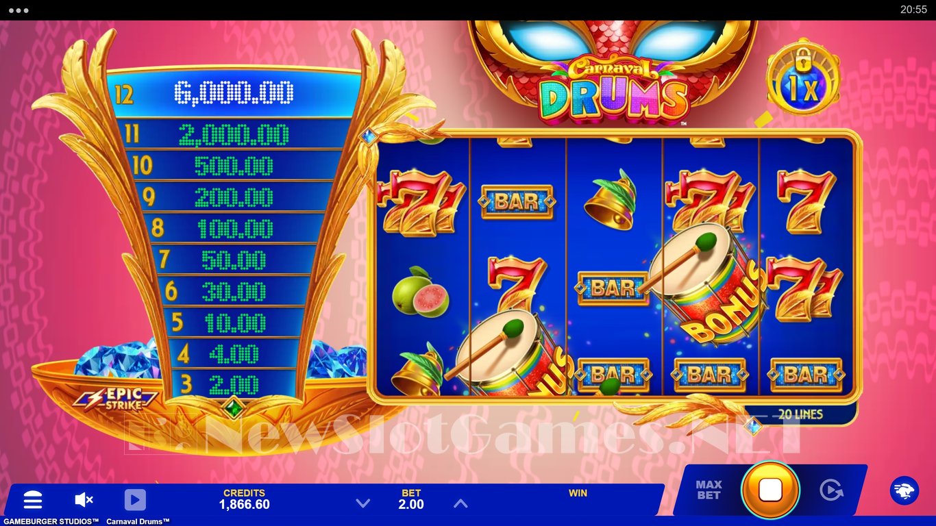Carnaval Drums Slot Slot Image in Demo - pic. 4