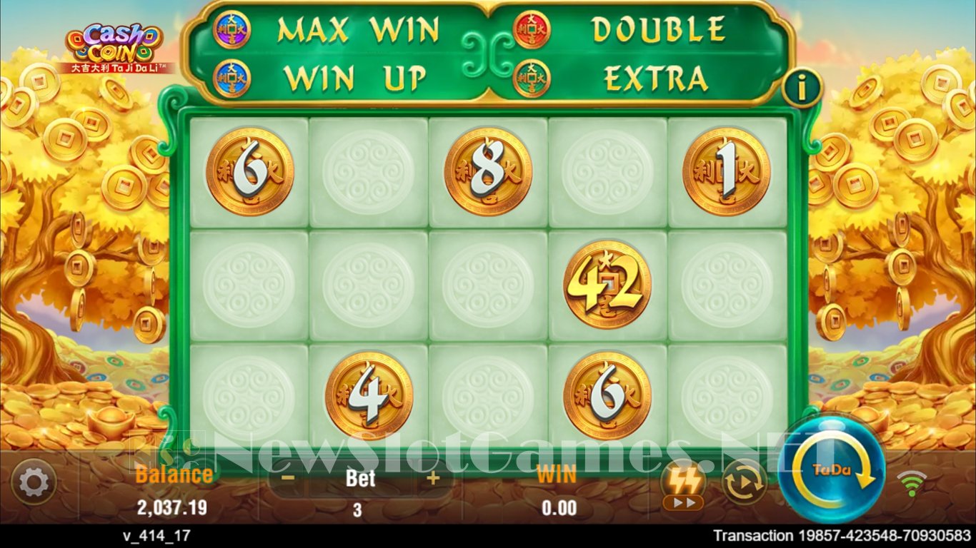 Cash Coin Slot Demo Image