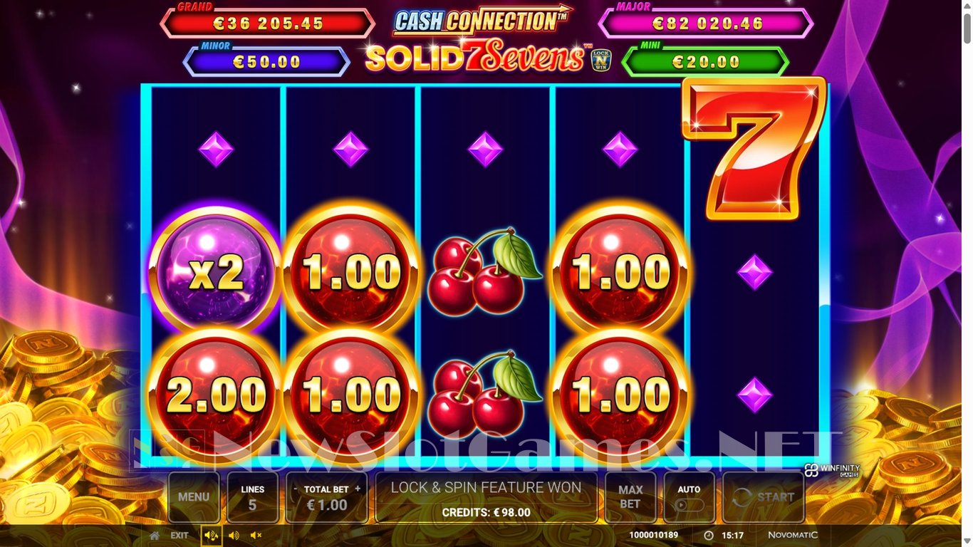 Cash Connection Solid Sevens Slot Slot Image in Demo - pic. 2