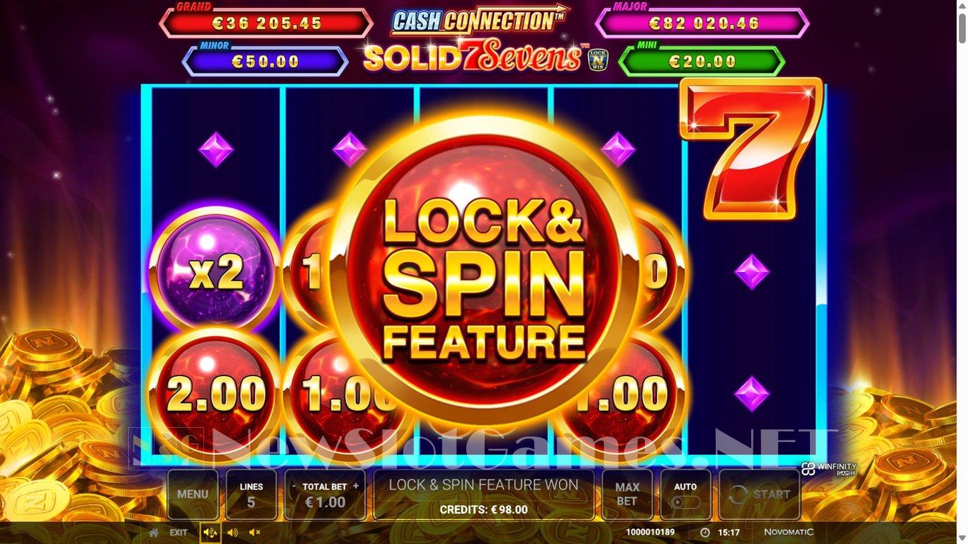 Cash Connection Solid Sevens Slot Slot Image in Demo - pic. 3